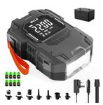 Gicle Rechargeable Paddleboard Electric Pump,Portable 22psi Sup Electric Pump Rechargeable 36W Type C Inflator And Deflator 12V DC for Paddle Board,Boat,Water Sports