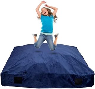 WOUDY Crash Pads for Kids Sensory, Sensory Crash Pads for Autistic Children, Crash Pads Sensory Pads, Crash Pads, for Children and Adults,with Washable Cover (4 feet x 3 feet) Blue
