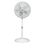 Lasko 1820 Elegance and Performance 18-Inch 3 Speed Adjustable 90 Degree Oscillating Tilt-Head Standing Home Pedestal Fan, White