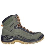 LOWA Renegade GTX Mid W Boots Medium, dark green honey, 10 UK