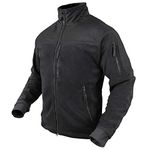 Condor Tactical Alpha Fleece Jacket - Black - X-Large