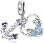 Alstade Anchor with Heart Charm 925