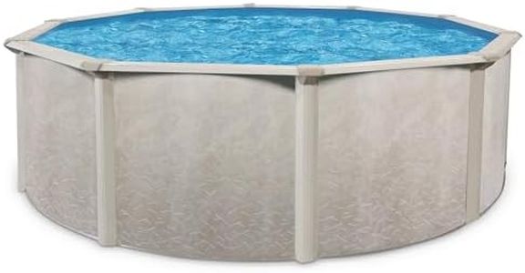 Aquarian Phoenix 15' x 52" Round Steel Frame Above Ground Outdoor Swimming Pool
