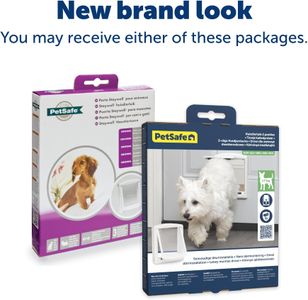 PetSafe Staywell Pet Door, White, Medium Size