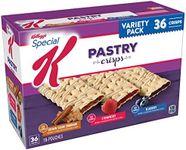 Kelloggs Special K Pastry Crisps Variety Pack 15.84 oz Box, 36 Crisps (1 Pack)