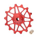 Rear Derailleur Pulley, 14T Ceramic Jockey Wheel Narrow Wide Teeth Bike Guide Roller Wheel for Road Bike Mountain Bike MTB BMX