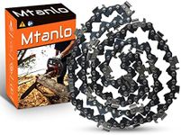 Mtanlo .325 Chainsaw Chain 16-Inch .058 Gauge 66DL for Husqvarna 55 435 440 445 450 340 345 350 351 353 346XP 545 Jonsered CS2245 2250 2152 2153 Saws 591101266