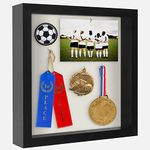 Americanflat Shadow Box Frame (Black, 11x11)