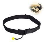 Gekufa SUP Waist Leash Quick Release Adjustable Waist Belt Leash for All Stand Up Paddle Board Coil Leashes Water Sport Surf