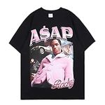 Men's ASAP Rocky T-Shirt Hip Hop Fu