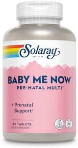 Solaray Baby Me Now Pre Natal Multi 150 Tablets