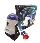 Lexibook 2-in-1 Planetarium Projector, 24 images to discover space, 2 constellation domes, STEM, white/blue, NLJ180, Mittel