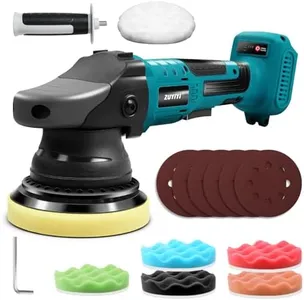 ZUYIYI Cordless Buffer Polisher for Makita 18V BL Battery, 5 Inch Orbital Polisher, 3 Variable Speed, Car Buffer Waxer Kit for Car Boat Detailing, Polishing, Scratch Removing (NO Battery Included)