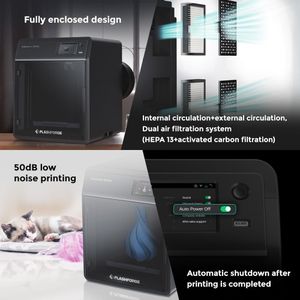 FLASHFORGE Adventurer 5M Pro 3D Printer – High-Speed, Auto-Leveling