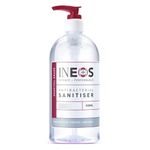 INEOS - Sanitiser Gel (500ml) - Hand Sanitiser - Hospital Grade, Effective Against 99.9% of Viruses and Bacteria, Packaging May Vary