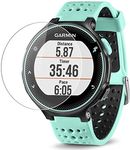 DVTECH 9H Unbreakable Protection Crystal Clear View Smart Watch Screen Protector Compatible for Garmin Forerunner 235 1.23" (Pack of 2-Not a Tempered Glass)