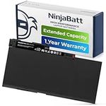 NinjaBatt Pro Battery for HP 717376-001 CM03XL 850 840 845 750 745 740 G1 G2 Series CM03 CO06XL Zbook 14 15u 716723-271 716724-421 CM03050XL 716724-421 E7U24AA - High Performance [50Wh/11.1v]