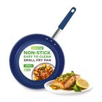 20cm (8") Non-Stick Fry Pan - Small Frying Pan, Ceramic Pan, Egg and Omelette Pan, Induction Compatible - Oven Safe - PFOA Free - Easy to Clean