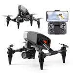 Drones with Camera for Adults 8K 3 Axis Brushless Drone with 8K/30FPS Video 48MP Photo with 5GHz Transmission Auto Return 3D Flips Headless Mode Aerial Photography Multicolor (XD1)