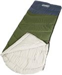 Coleman 1451148 Mudgee C5 Tall Sleeping Bag, Green/Grey