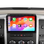 Car Radio Stereo Android 13 for Dodge Ram 1500 Jeep Wrangler JK Gand Cherokee with Wireless CarPlay Android Auto