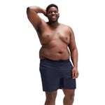 Speedo Mens Plus Size Essentials 16" Swim | Watershort| Swimming Trunks Big And Tall Swimwear, True Navy, 3XL UK