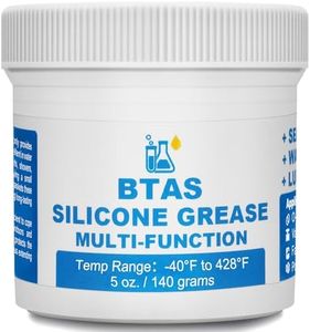 BTAS Plumber Faucet Pool Silicone Grease,O Ring Filter Rubber Gasket Lubricant Food Grade 5 oz