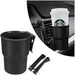 Hanging Cup Holder with 2 Kinds of Hooks,Multi-Function Car Cup Holder Organizer Car Trash Can on Air Vents or Car Window Cup Holder for Drinks,Glasses Holder,Pen