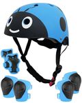 Kids Helmet for 2-8 years old Boys Girls, Cartoon Kids Bike Helmet, Providing Safety Protection for Cycling, Skateboarding,and Scooter Riding, Birthday Gifts for Kids.Blue…