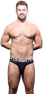 Andrew Christian SHOW-IT Sports Mesh Arch Jock, Black, Medium