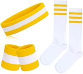 ONUPGO 5 Pieces Sweatbands Striped 