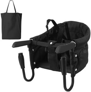 Surplex Baby Seggiolino da Tavolo Pieghevole Lavabile, Easy Fast Lunch Seggiolino da Tavolo, Seggiolino da Tavolo per Bambini con Sistema di Cintura a 7 Punti (Fino a 15 kg)
