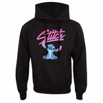 Disney Women's Sudadera con Capucha Unisex. Hooded sweatshirt, Black,