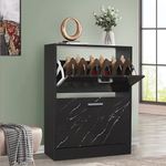 Shoe Cabinet with 2 Drawer Pull Dow