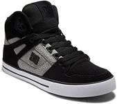 DC Shoes Men's Pure Trainers, Black Battleship Armor, 52 EU