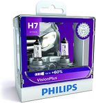 Philips 12972VPS2 H7 Vision Plus Headlight Lamp, 12V 55W PX26D