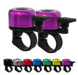 Bike Bell,Bike Bells for Adults and Kids,Crisp Loud Melodious Sound,Bicycle Bell with Loud and Crisp Clear Sound for Road and Mountain Bike Ring Bell (Purple-2pack)