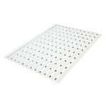F fabsouk Premium Shower Mat Anti Slip, Striped Anti Skid Bath, Stand up mat for Bath, Shower, Kitchen, Anti Bactirial, Machine Washable(1.5ft x 2ft) - Also Available in 5 Meter Roll