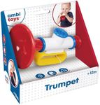 Ambi Toys, Trumpet, Musical Toy Instrument for Babies, Ages 12 Months Plus