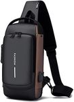 HOXSURY Sling Backpack USB Anti-The