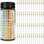 100 Pack Soil PH Test Strips (3.5-9.0 Range) Practical Easy to Use Strip Soil pH Test Kit Accurate Gardening Lawn Test Tool Set for Lawn Grass