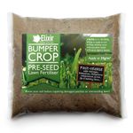 Elixir Gardens Bumper Crop Pre-Seed Lawn/Turf Fertiliser | Grass Seed Starter & Soil Prep for Overseeding & Patch Repair with Magnesium & Iron | N.P.K: 6-11-18 + 2% Mg + 0.6% Fe | 2kg Bag