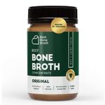 Best Bone Broth Premium Beef Bone Broth Concentrate - 100% Sourced from Grass Fed, Pasture-Raised Cattle - Bone Broth Protein and Collagen - Bone Broth Soup - 375g (37 Servings)