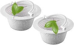 Pool Skimmer Basket 2 Pack Compatible with Hayward SP1091WM Automatic Skimmers, Pool Skimmer Basket Compatible with Pentair HydroSkim 513330