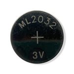 ML2032 Rechargeable ML 2032 Button Cell Battery for Logitech K750 Keyboard BIOS, CMOS, Dreamcast