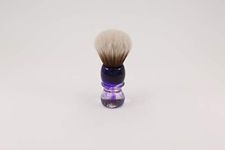 Purple Haze 24mm Shaving brush by Yaqi | Synthetic Mew Brown Hair Knot with Durable Resin Handle | Get a Barber Quality Lather Each Time | R1738-S