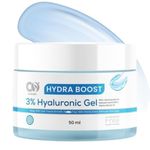 CO Luxury Hydra Boost Hyaluronic Acid Moisturizer | 5X Hydration Water Gel | Salicylic Acid & Niacinamide | Lightweight Face Moisturizer for Oily, Dry & Sensitive Skin | Men & Women | 50ml