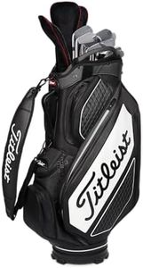 Titleist Tour Series Premium, Sac de Golf Unisexe Adulte, Noir/Blanc, Taille Unique