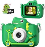 Mgaolo Kids Camera Toys,Children Digital Camera Gift with HD Video for Girls Boys 3-12 Age,Birthday Festival Chritmas Present for 3 4 5 6 7 8 9 Year Old Child (Green)