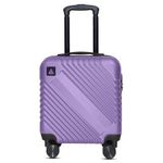 AVIO Glide Cabin Suitcase 45x36x20cm - Double-Wheel Luggage Bag w/Combi Lock, 3 Internal Pockets, Telescopic Handle w/ 3 Heights - Durable ABS Hard Shell RyanAir, EasyJet, British Airways